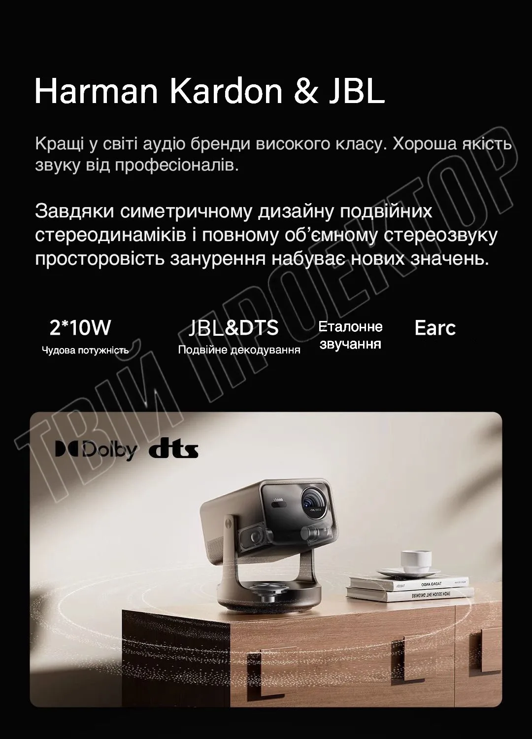 Проектор Vidda C2 ULTRA 2024 - Зображення 8