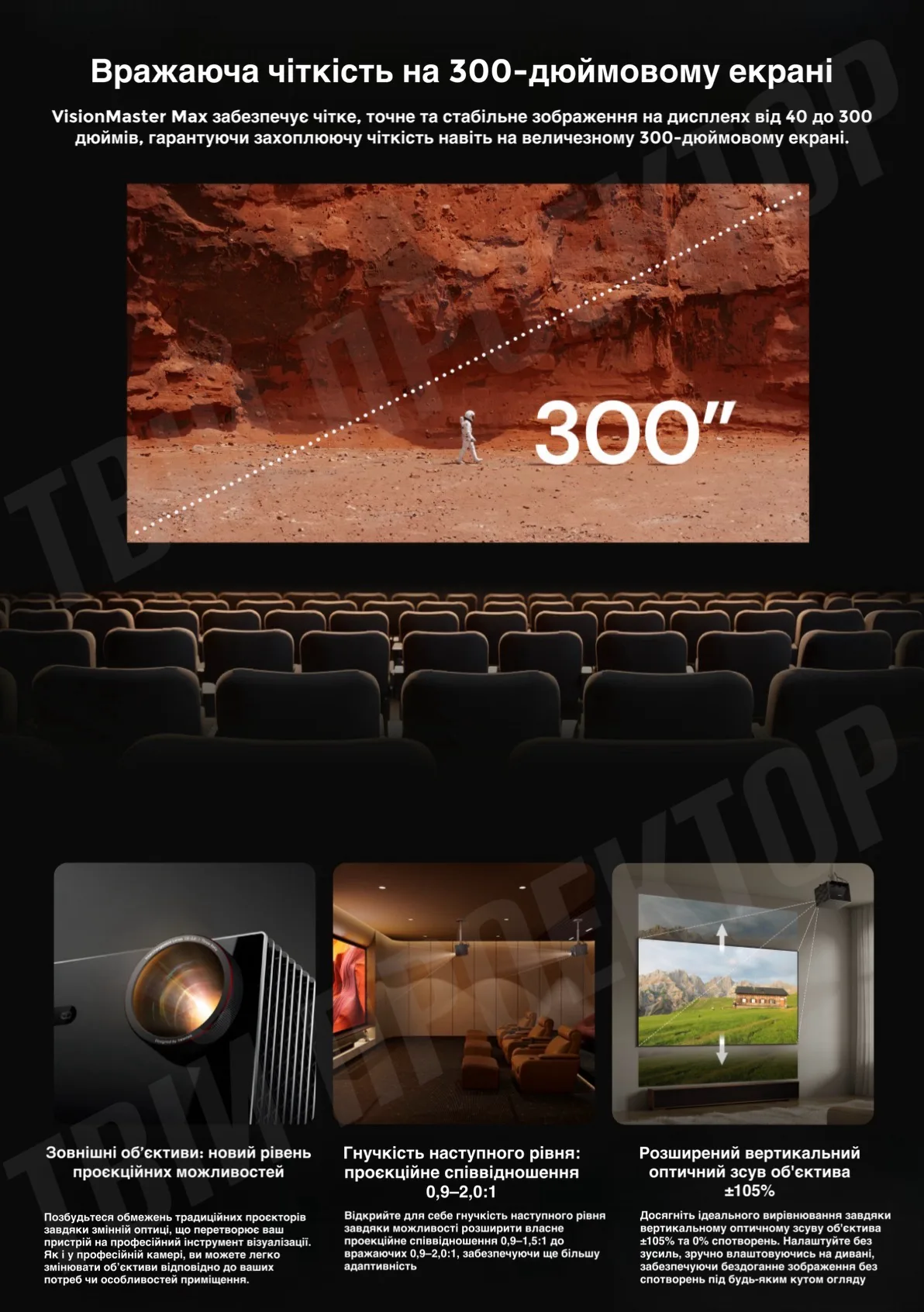 Проектор Valerion VisionMaster Max 4K - Зображення 7