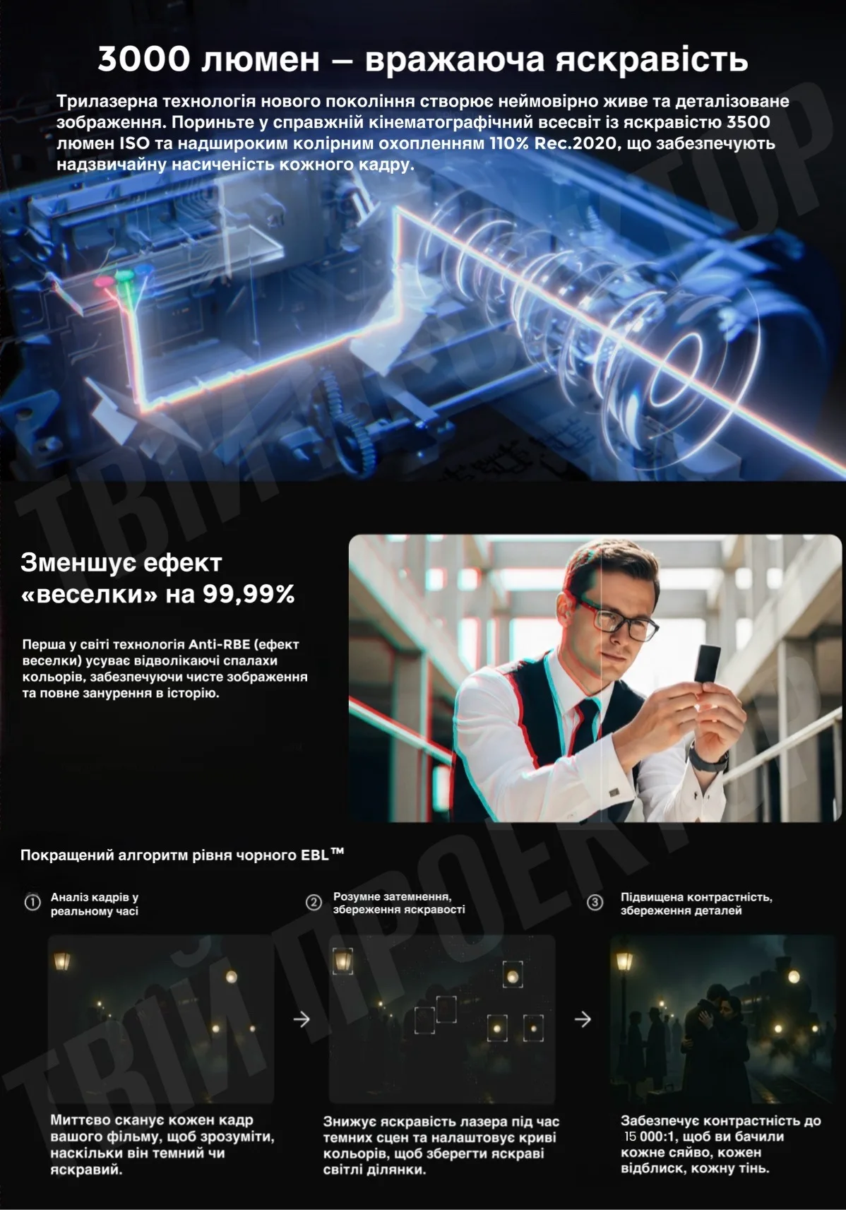 Проектор Valerion VisionMaster Pro 2 4K - Зображення 4
